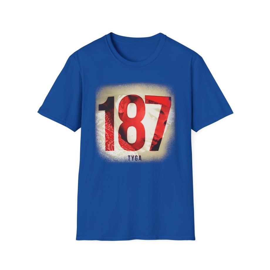 Tyga 187 Bandana Unisex Softstyle T-Shirt,