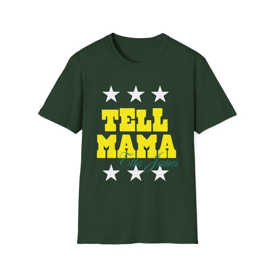 Etta James Tell Mama Signature Unisex Softstyle T-Shirt