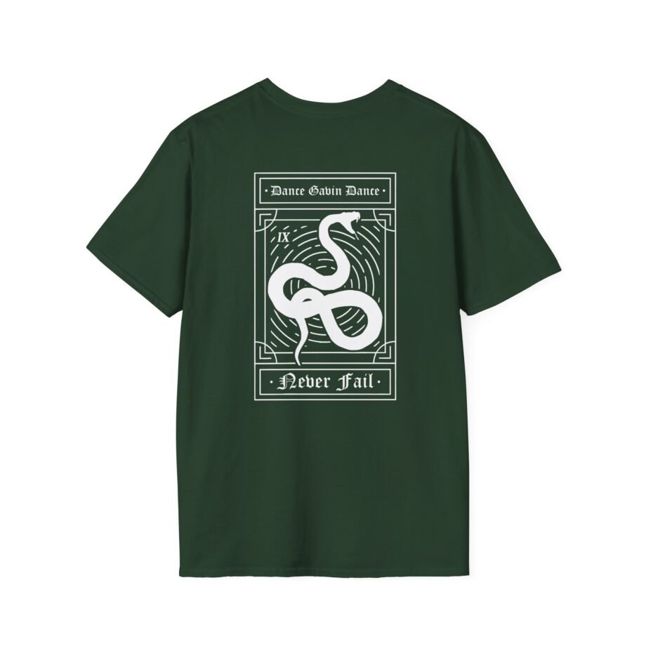 Dance Gavin Dance Snake Tarot Unisex Softstyle T-Shirt