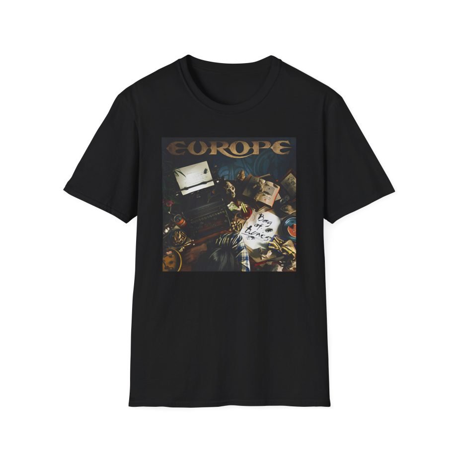 Europe Bag of Bones Cover Unisex Softstyle T-Shirt