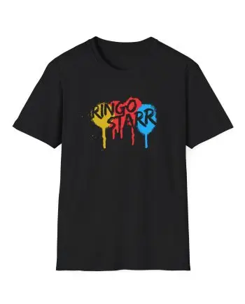 Ringo Starr Peace & Love Unisex Softstyle T-Shirt