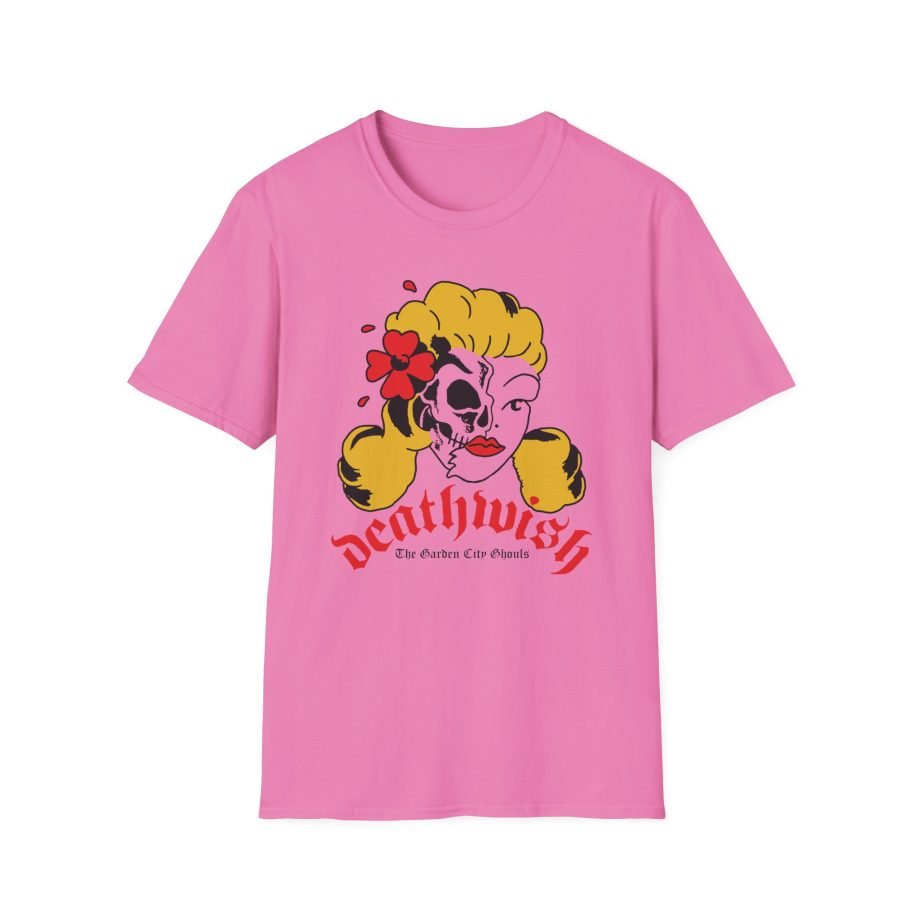 Deathwish Lady Death unisex softstyle t-shirt