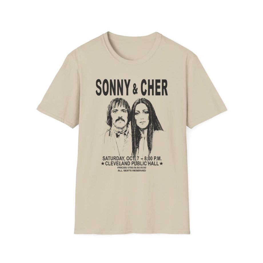 Sonny & Cher Cleveland Unisex Softstyle T-Shirt