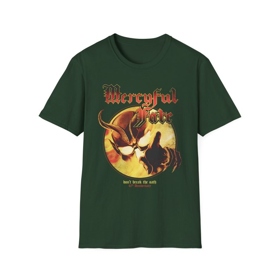 Mercyful Fate Don't Break the Oath 40th Anniversary Unisex Softstyle T-Shirt
