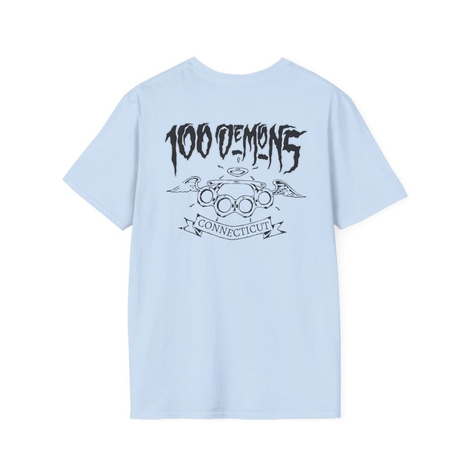 100 Demons Connecticut Hardcore Unisex Softstyle T-Shirt