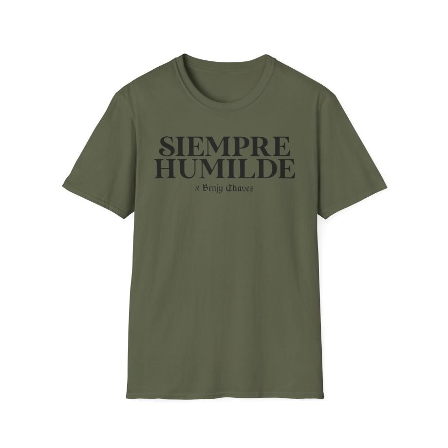 Benjy Chavez Siempre Humilde Unisex Softstyle T-Shirt