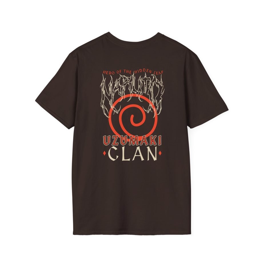 Naruto Uzumaki Clan Metal Unisex Softstyle T-Shirt