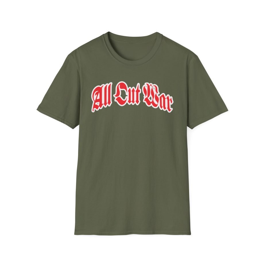 All Out War Logo Unisex Softstyle T-Shirt