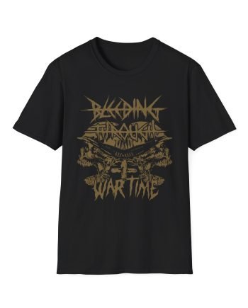 Bleeding Through War Time Unisex Softstyle T-Shirt