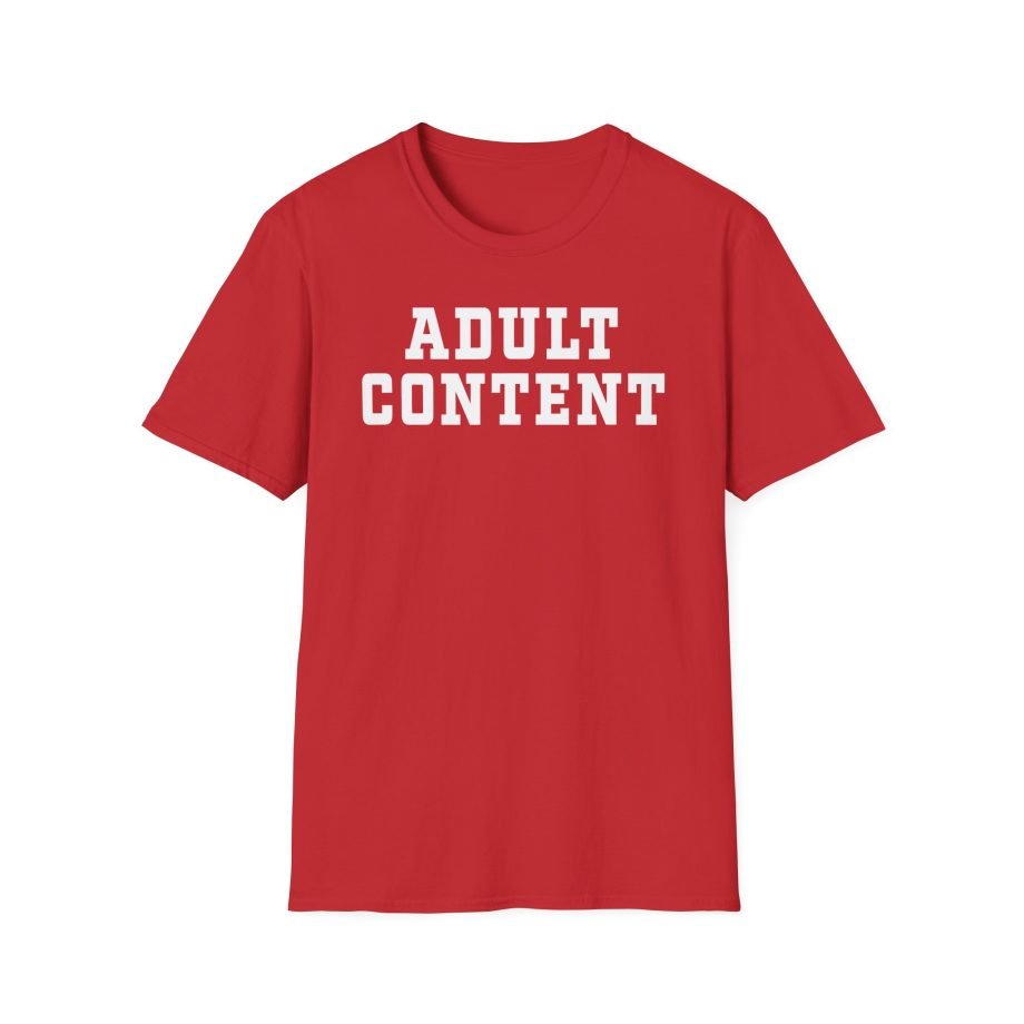 Pedro Pascal Adult Content Unisex Softstyle T-Shirt