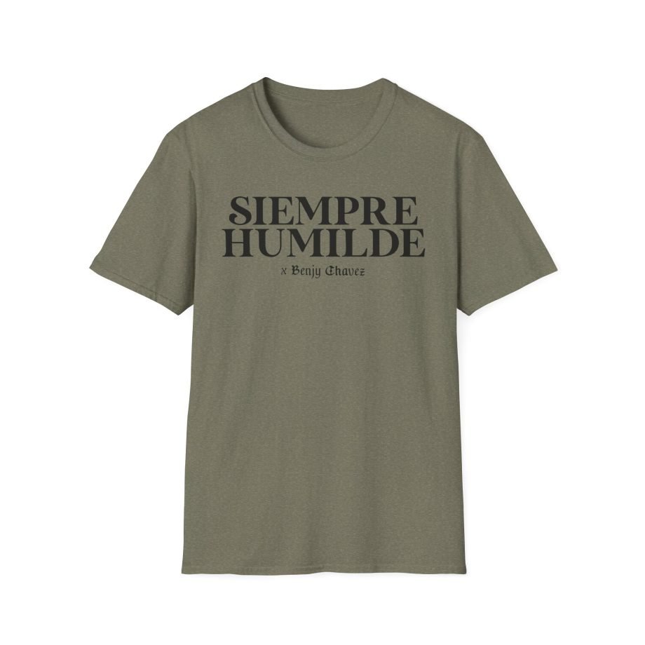 Benjy Chavez Siempre Humilde Unisex Softstyle T-Shirt