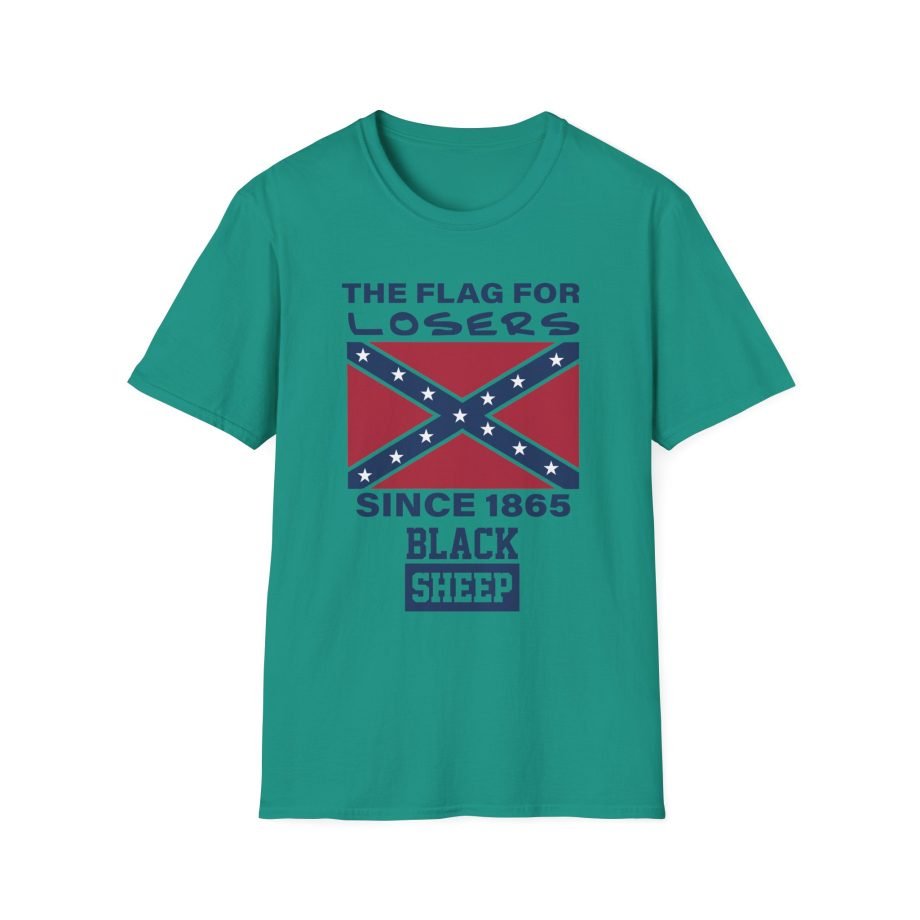 Black Sheep the Flag for Looser Unisex Softstyle T-Shirt