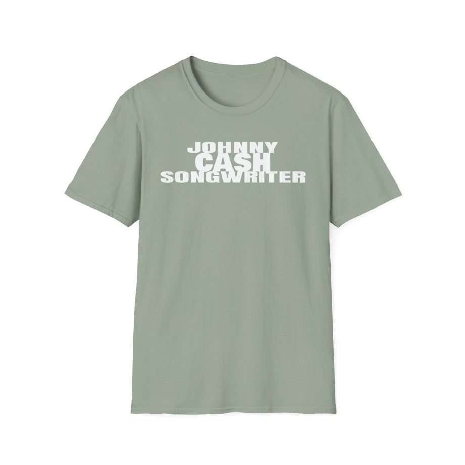 Johnny Cash Songwriter Unisex Softstyle T-Shirt