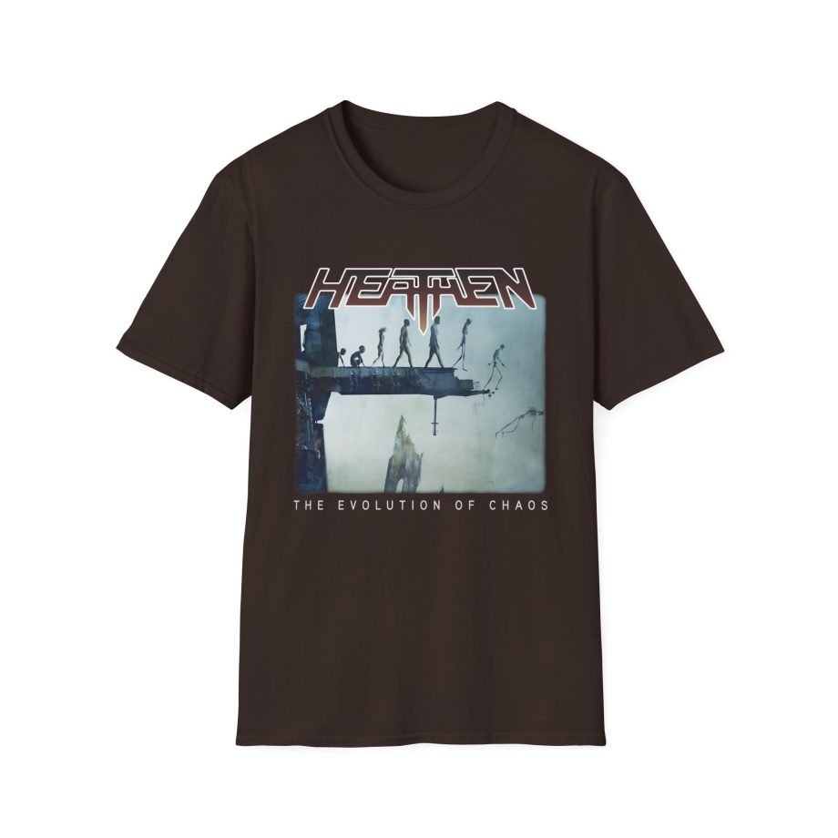 Heathen The Evolution Of Chaos Unisex Softstyle T-Shirt
