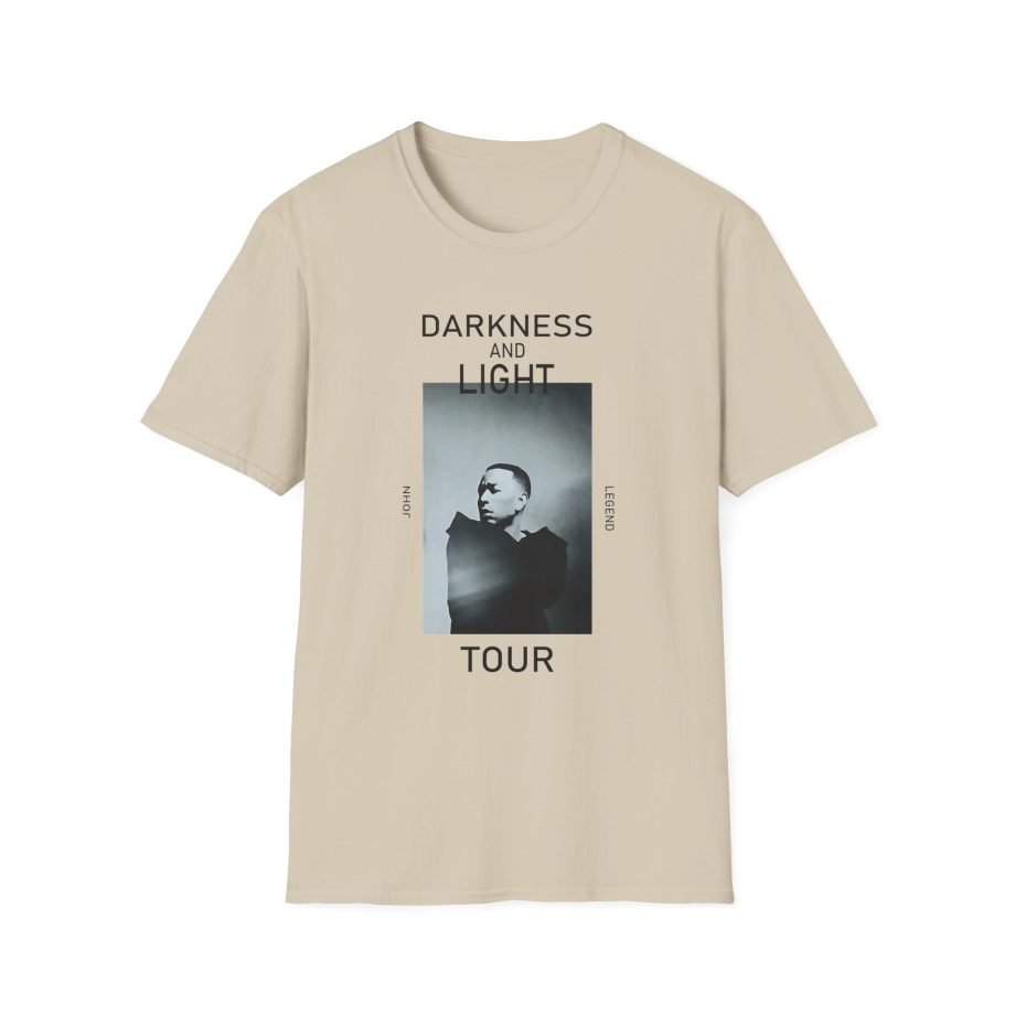 John Legend Darkness Portrait Unisex Softstyle T-Shirt