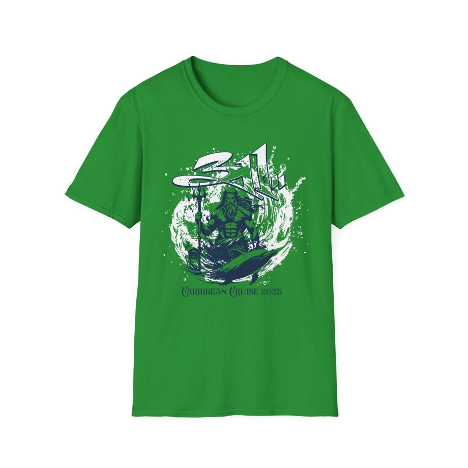 311 Caribbean Cruise 2025 Poseidon Unisex Softstyle T-Shirt