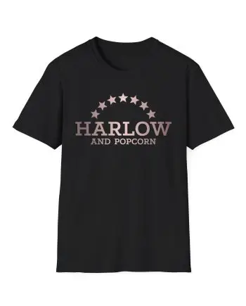 Harlow and Popcorn Unisex Softstyle T-Shirt