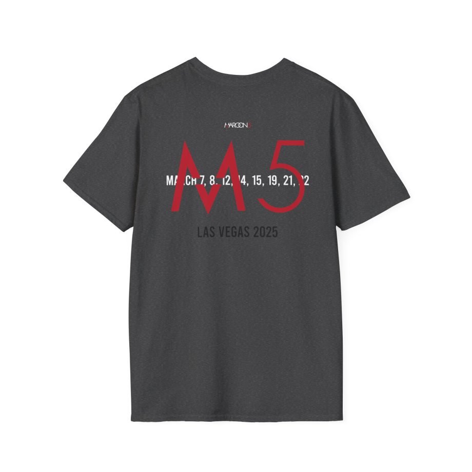 Adam Levine M5LV Distressed Unisex Softstyle T-Shirt