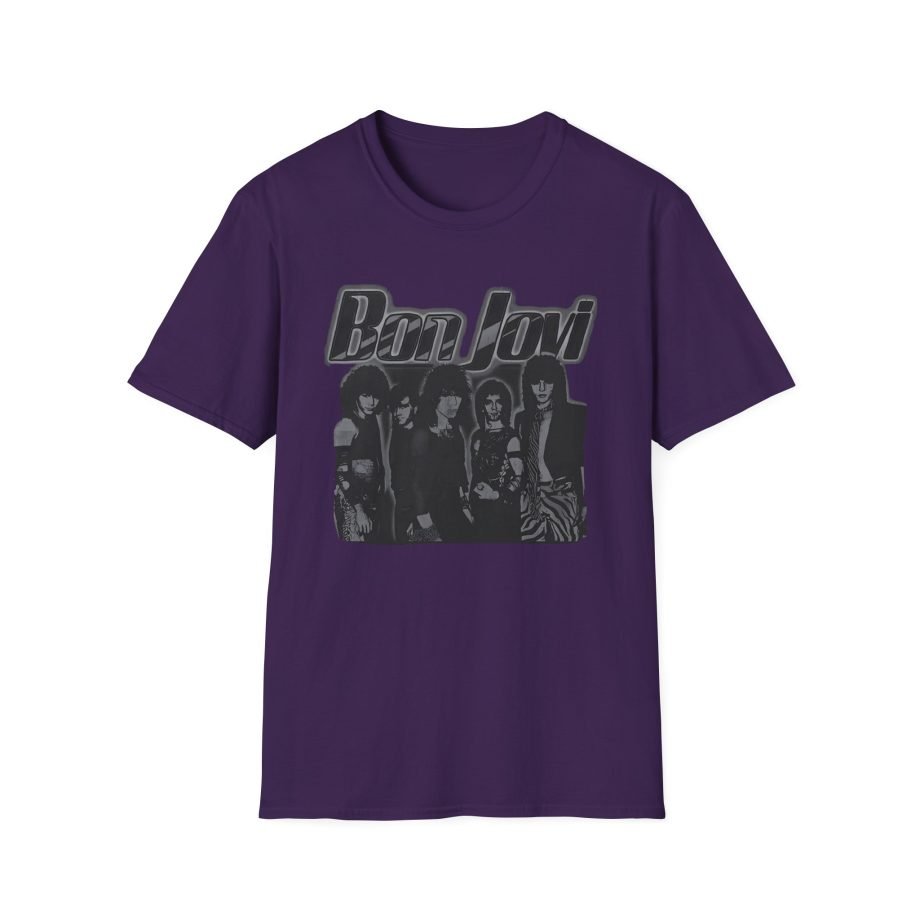 Bon Jovi Outline Unisex Softstyle T-Shirt