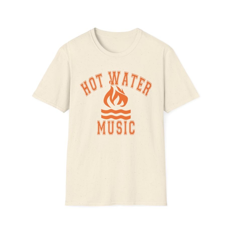 Hot Water Music College Flame Unisex Softstyle T-Shirt