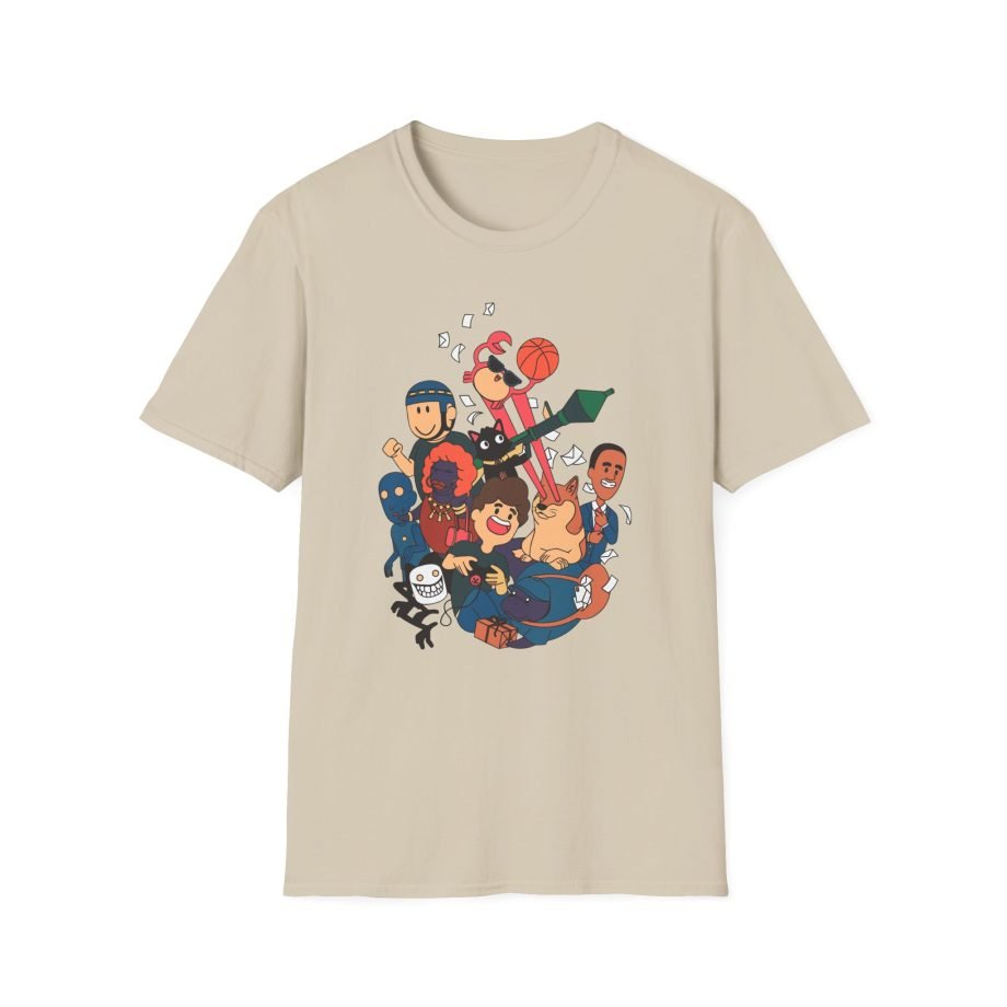 Denisdaily Unisex Softstyle T-Shirt