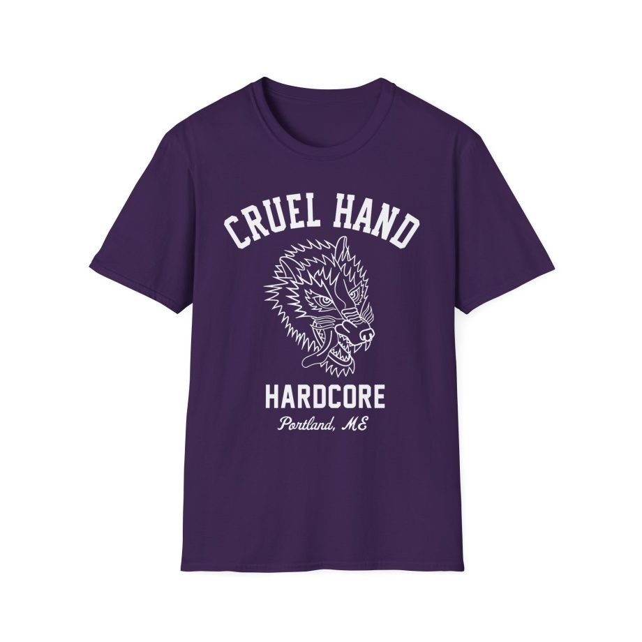 Cruel Hand Wolf Head Unisex Softstyle T-Shirt