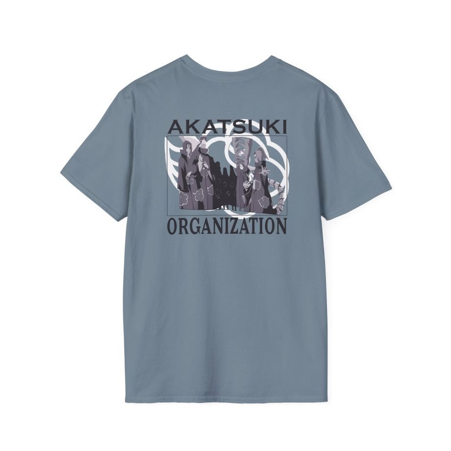 Naruto Akatsuki Organization Tonal Portrait Unisex Softstyle T-Shirt