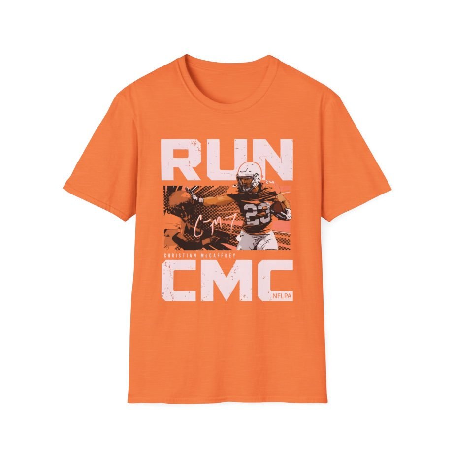 Christian Mccaffrey Stiff Arm Unisex Softstyle T-Shirt