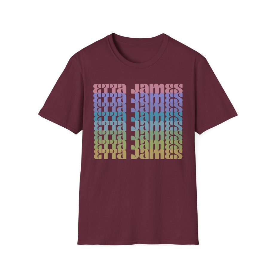 Etta James Repeat Unisex Softstyle T-Shirt