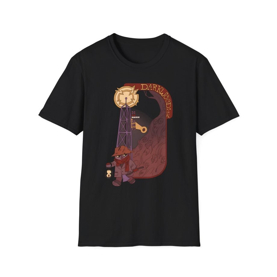 Pyrocynical Darkwood Radio Tower Unisex Softstyle T-Shirt