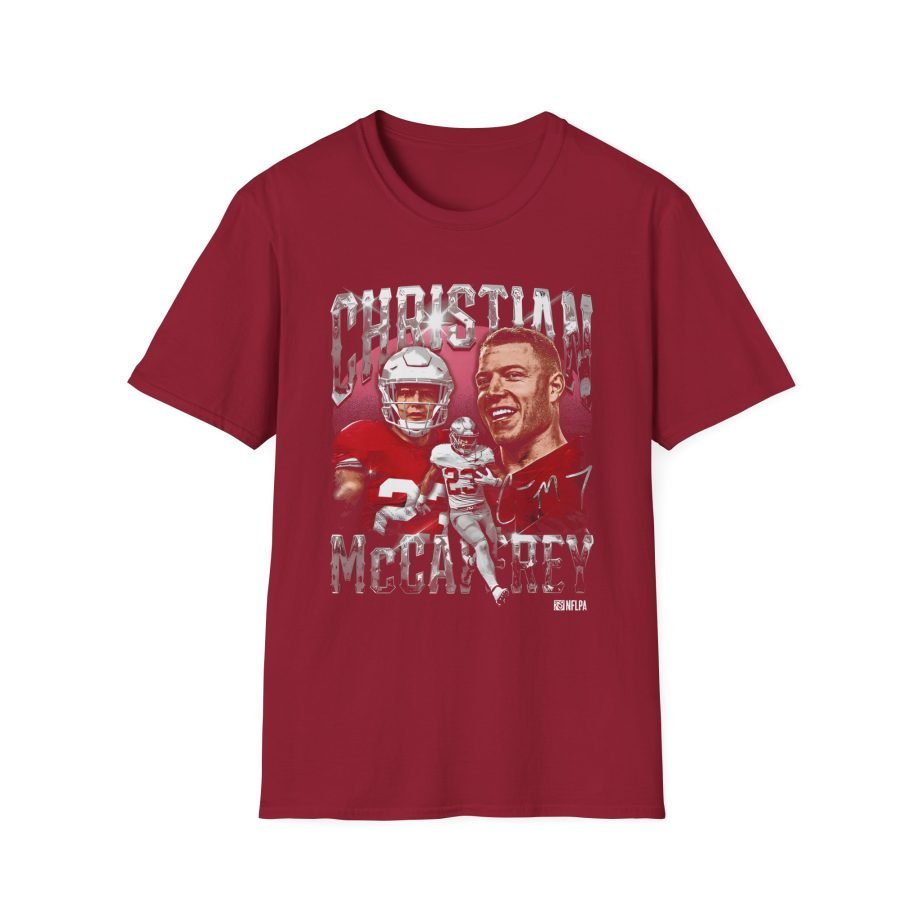 Christian Mccaffrey Vintage Unisex Softstyle T-Shirt