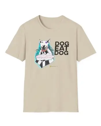 Dog Eat Dog Hotdog Unisex Softstyle T-Shirt