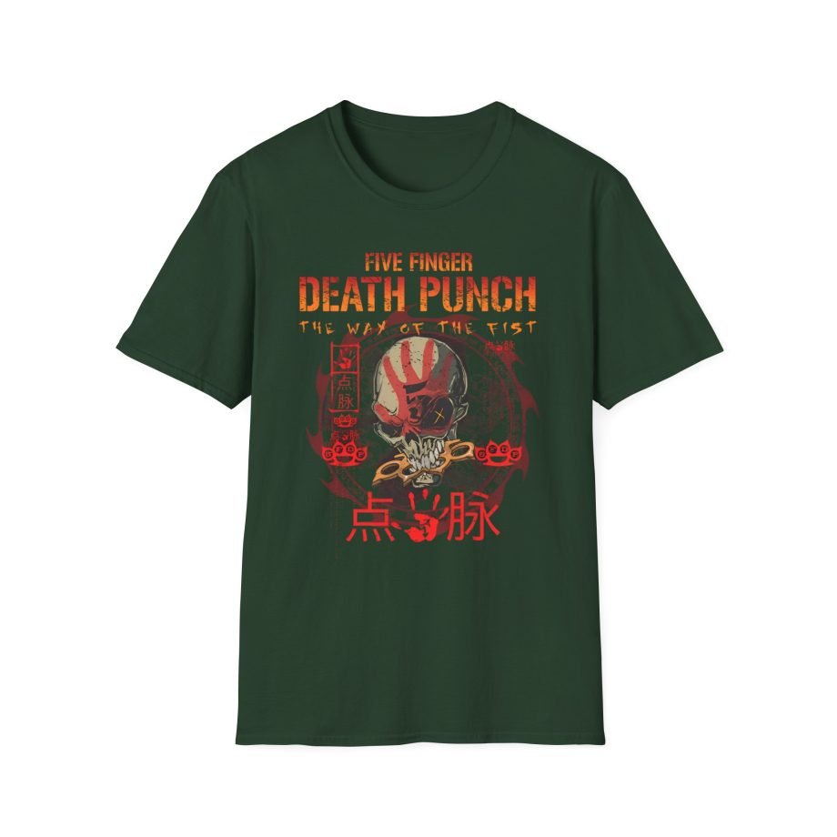Five Finger Death Punch the Way of the Fist Anniversary  Unisex Softstyle T-Shirt