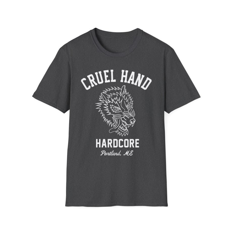 Cruel Hand Wolf Head Unisex Softstyle T-Shirt