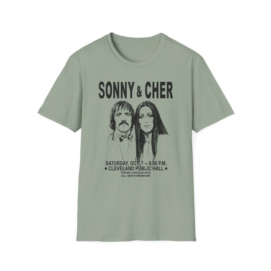 Sonny & Cher Cleveland Unisex Softstyle T-Shirt