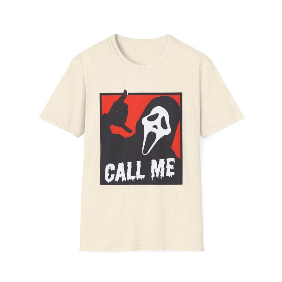 Ghostface CALL ME Unisex Softstyle T-Shirt