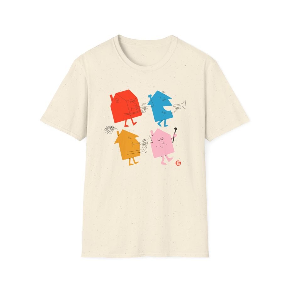Hslot 4 Houses Unisex Softstyle T-Shirt