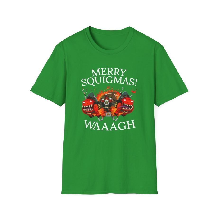 Warhammer Gobbo Merry Squigmas Unisex Softstyle T-Shirt