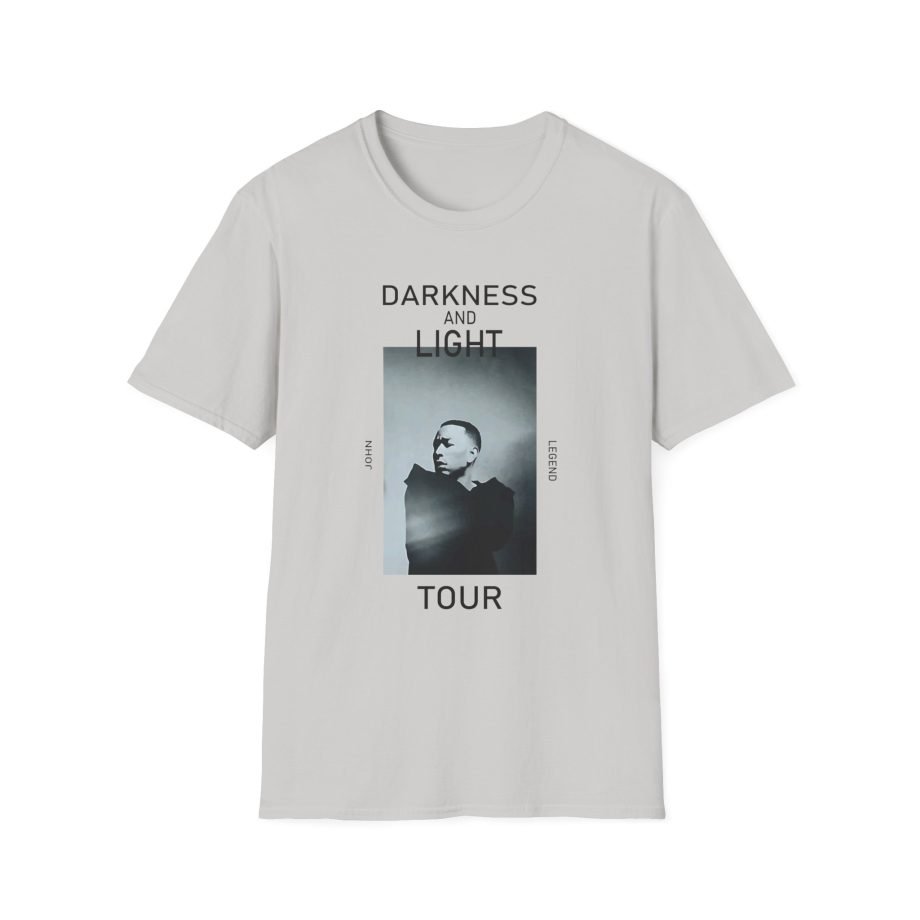 John Legend Darkness Portrait Unisex Softstyle T-Shirt