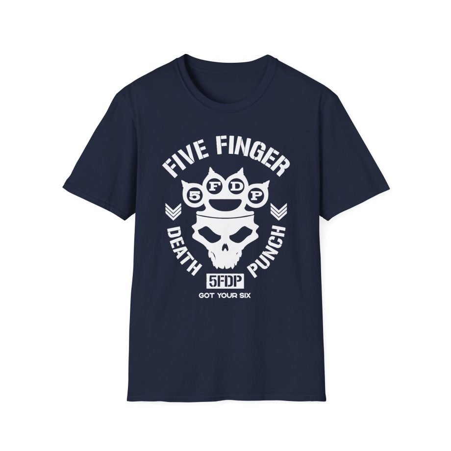Five Finger Death Punch Knucklehead Unisex Softstyle T-Shirt