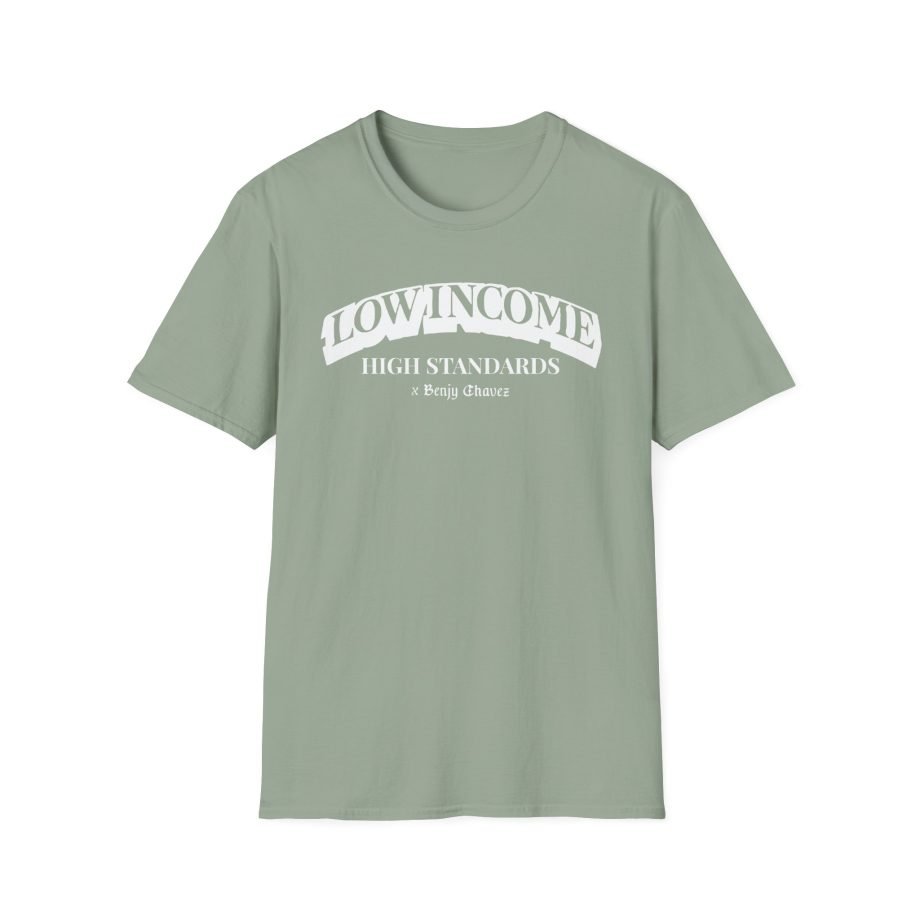 Benjy Chavez Low Income High Standards Unisex Softstyle T-Shirt