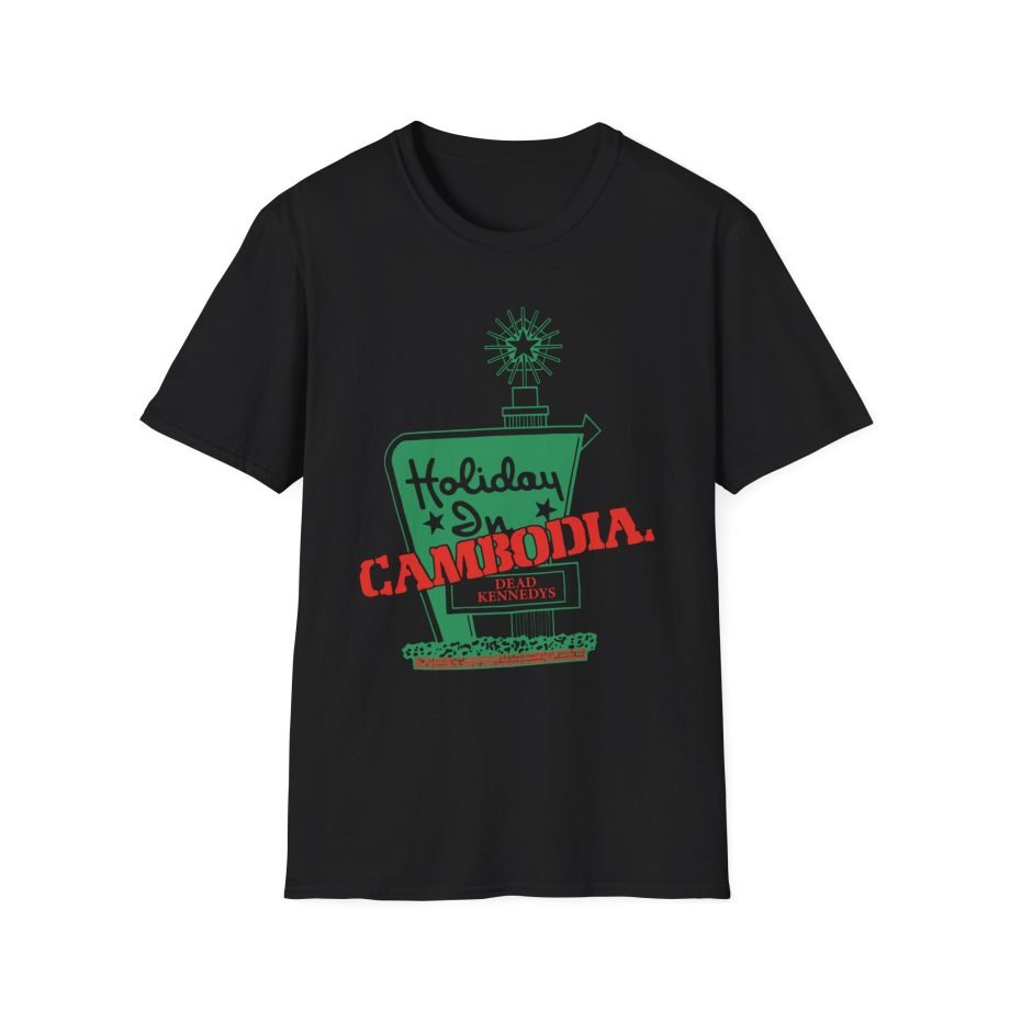 Dead Kennedys Holiday In Cambodia Banana Unisex Softstyle T-Shirt
