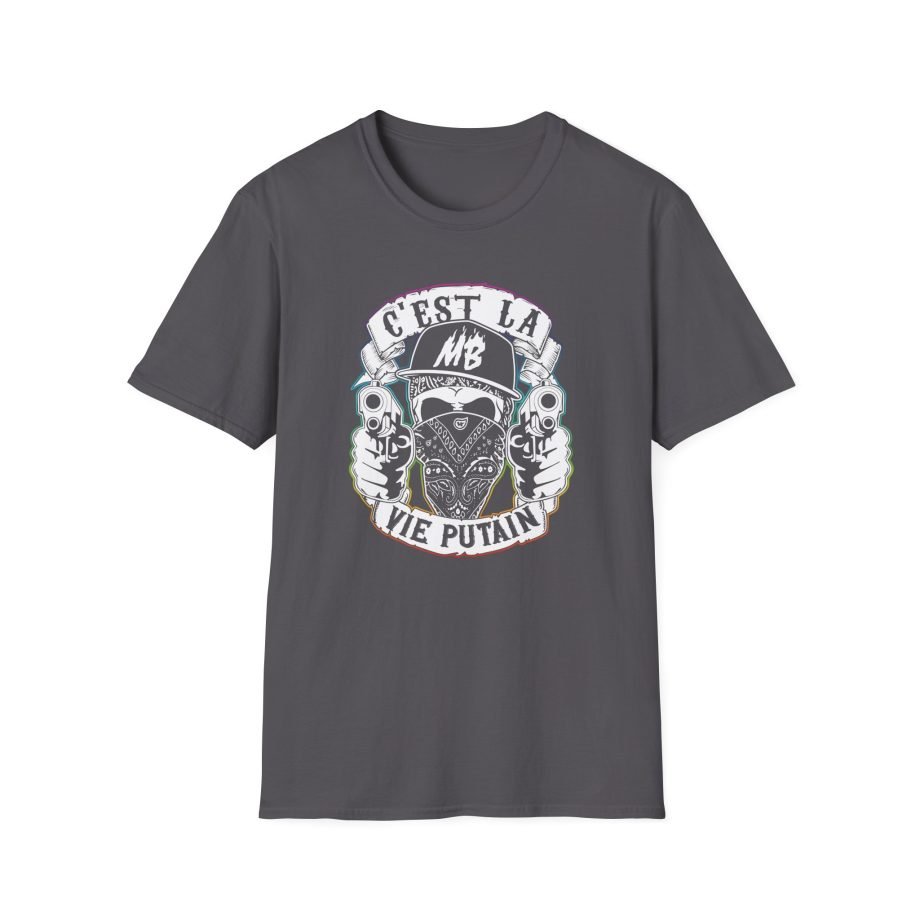 Montana Black C'est La Vie Putain Unisex Softstyle T-Shirt