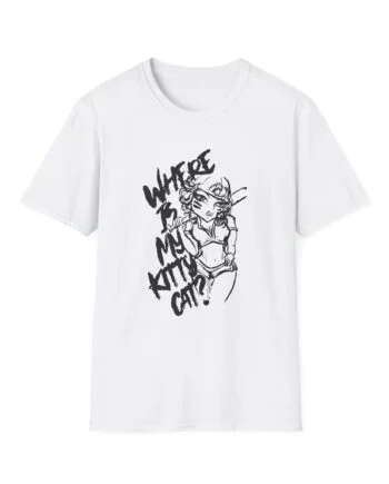 Naughty by Nature Written on Ya Kitten Unisex Softstyle T-Shirt