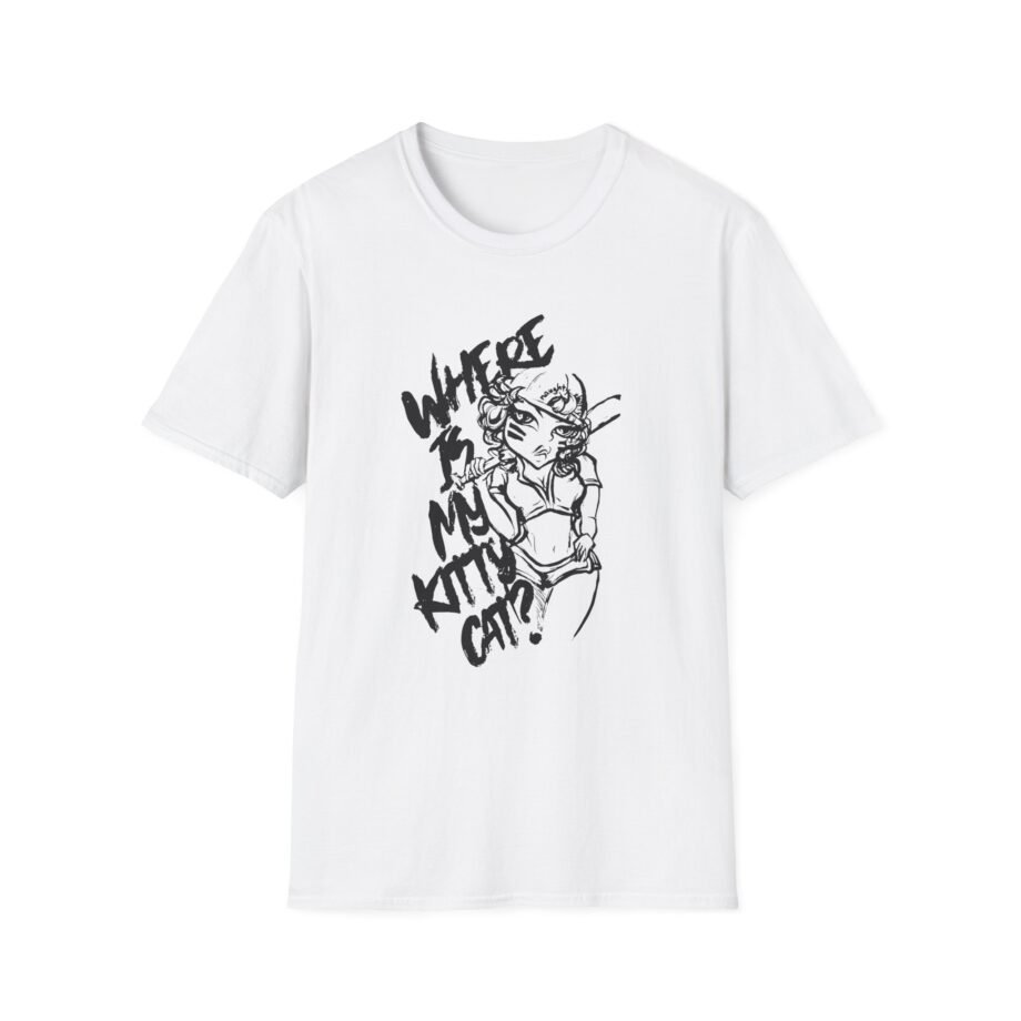 Naughty by Nature Written on Ya Kitten Unisex Softstyle T-Shirt