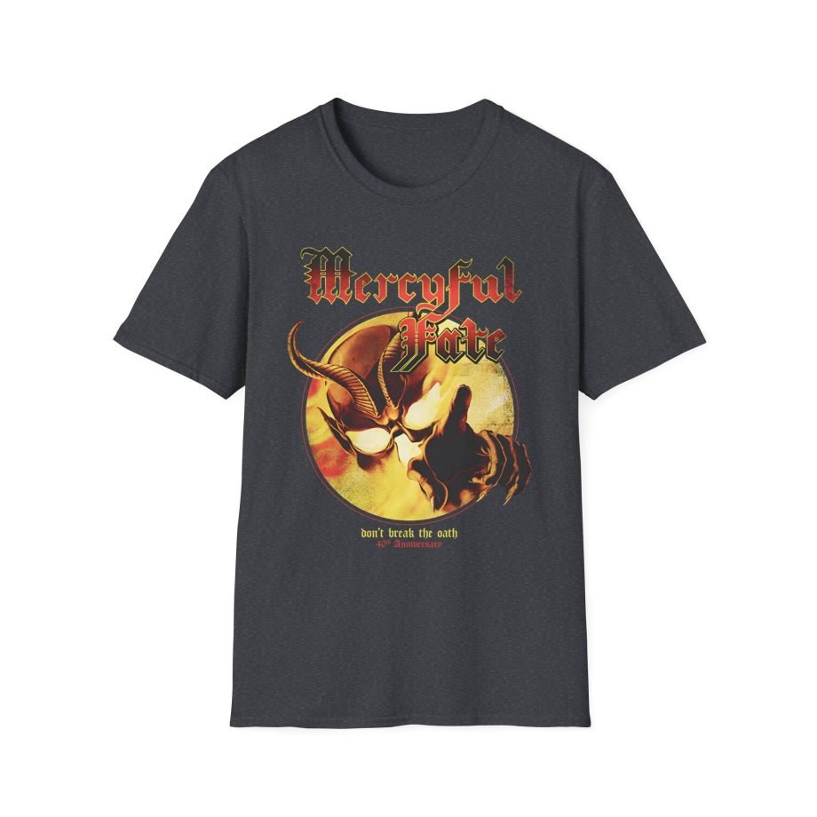 Mercyful Fate Don't Break the Oath 40th Anniversary Unisex Softstyle T-Shirt