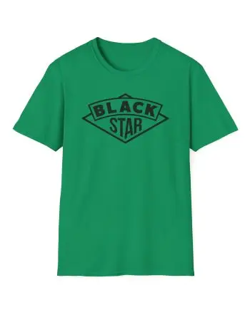 Black Star Icon Unisex Softstyle T-Shirt