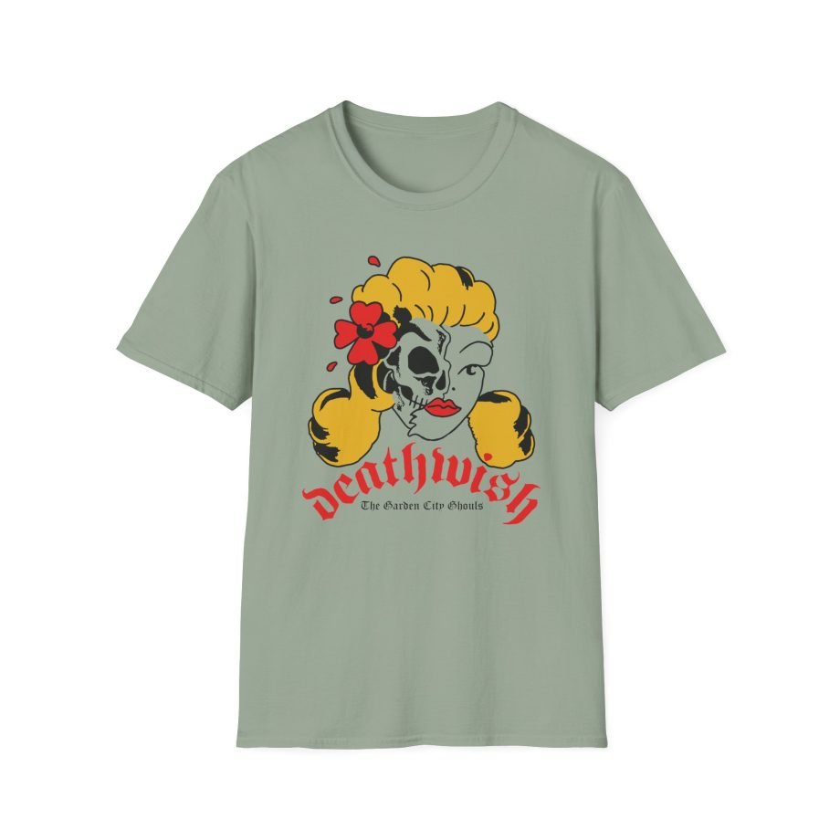Deathwish Lady Death unisex softstyle t-shirt