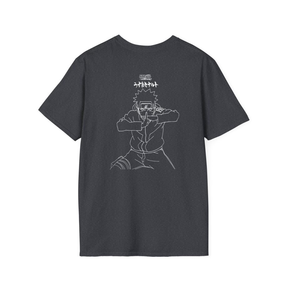 Naruto Line Art Unisex Softstyle T-Shirt