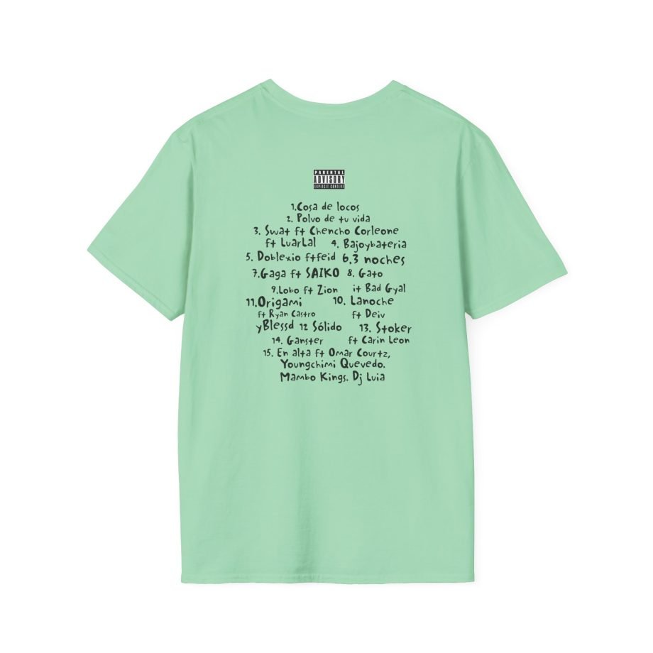 J Balvin Rayo Silver Car Unisex Softstyle T-Shirt